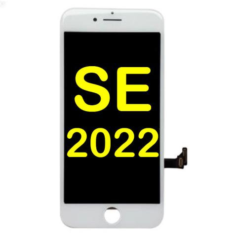 LCD Assembly For iPhone SE 2022 (Extremely Quality AM)-White