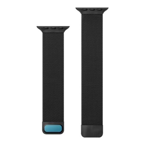 Milanese Apple Watch Band 42 / 44 / 45 / 49mm - Black (Ground Shipping Only)
