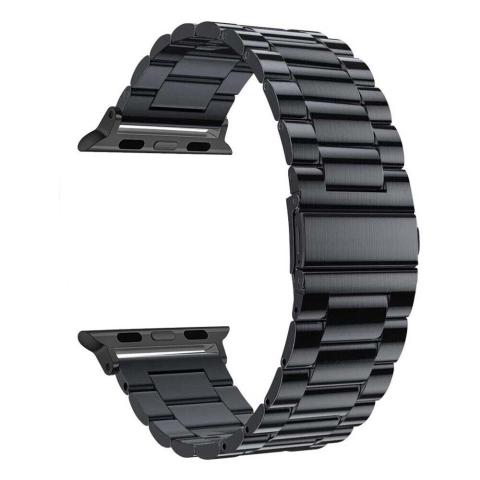 Stainless Steel Apple Watch Band 38 / 40 / 41mm - Black (Ground Shipping Only)