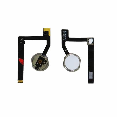 Home Button With Flex for Ipad Mini 5- White
