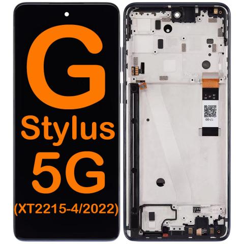 LCD Display Touch Screen Digitizer Replacement for Motorola Moto G Stylus 5G (XT2215-4 / 2022)