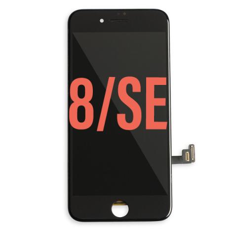 LCD Assembly For iPhone 8/ SE (2020)/ SE (2022) (Refurbished) - Black