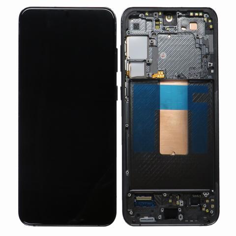 OLED Screen Digitizer Assembly with Frame for Samsung Galaxy S23 Plus 5G (Refurbished) - Green