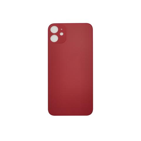 Back Glass For iPhone 11 (Large Camera Hole) - Red