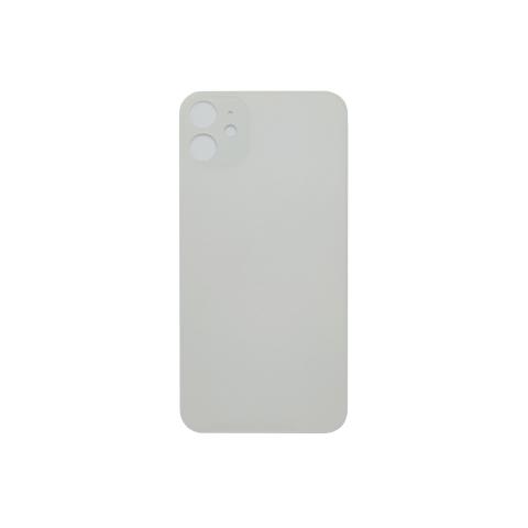 Back Glass For iPhone 11 (Large Camera Hole) - White