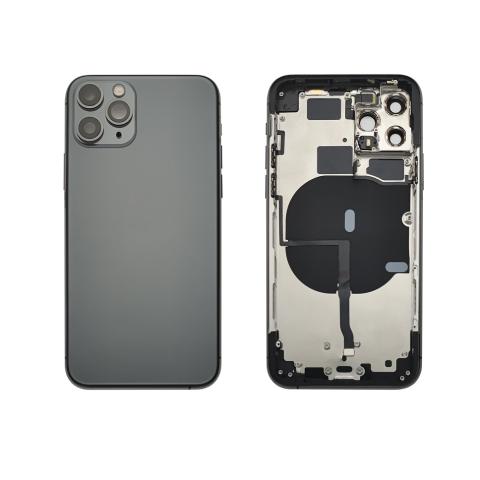 Back Housing W/ Small Parts Pre-Installed For iPhone 11 Pro -Space Gray