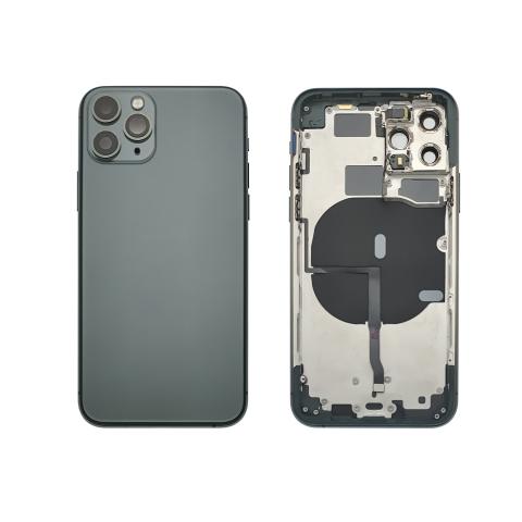 Back Housing W/ Small Parts Pre-Installed For iPhone 11 Pro -Midnight Green
