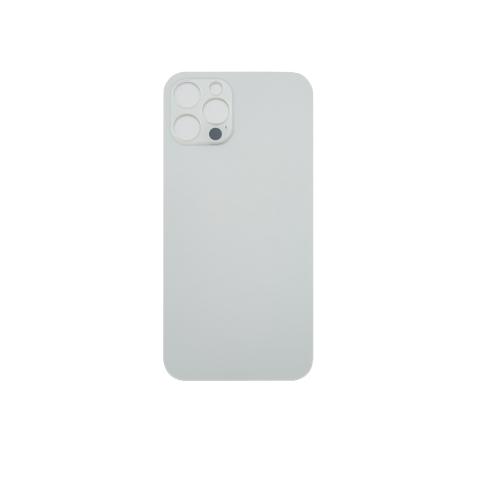 Back Glass For iPhone 12 Pro (Large Camera Hole) - Silver
