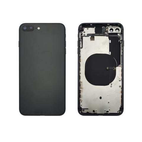Back Housing W/ Small Parts Pre-Installed For iPhone 8 Plus-Space Gray