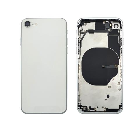 Back Housing W/ Small Parts Pre-Installed For iPhone 8 - Silver