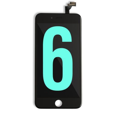 LCD Assembly Compatible For iPhone 6 (Aftermarket Plus)-Black