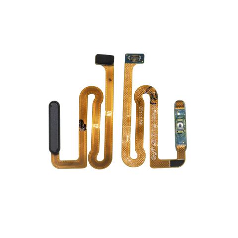 Fingerprint Reader with Power Button Flex Cable for Galaxy A12 (A125 2020)-Black