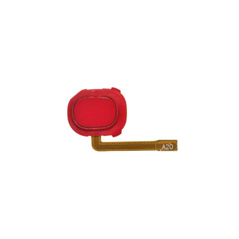 Fingerprint Reader with Flex Cable for Galaxy A20 (A205 2019)-Red