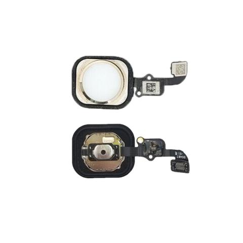 Home Button With Flex for iPhone 6, iPhone 6 Plus- White