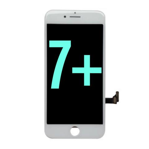 LCD Assembly Compatible For iPhone 7 Plus (Aftermarket Plus)-White