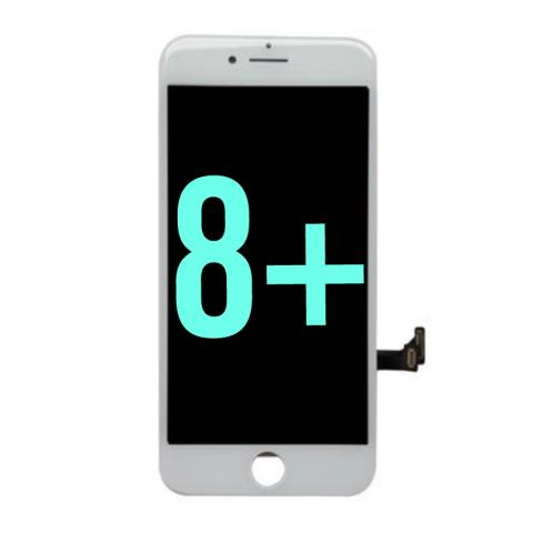 LCD Assembly Compatible For iPhone 8 Plus (Aftermarket Plus)-White
