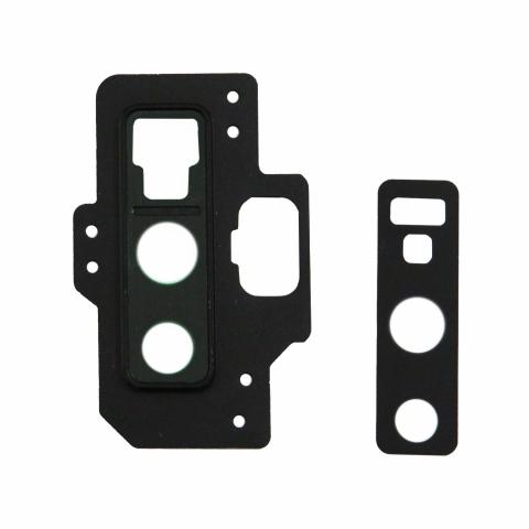 Back Camera Lens with Cover Bezel Ring (Black) for Samsung Galaxy Note 9