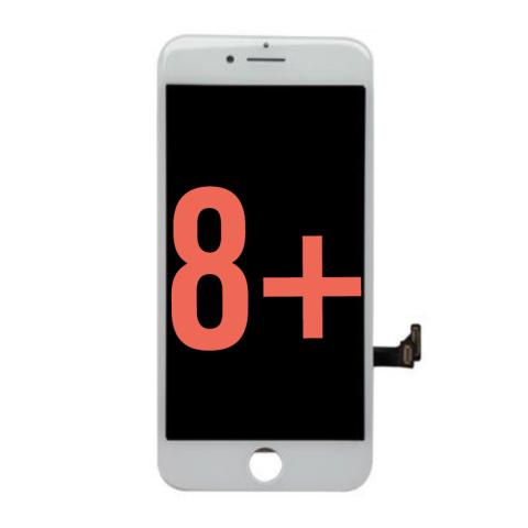LCD Assembly Compatible For iPhone 8 Plus (Refurbished)-White