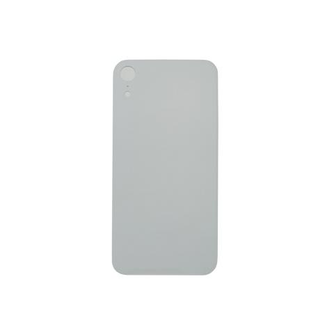 Back Glass For iPhone XR (Large Camera Hole) - White