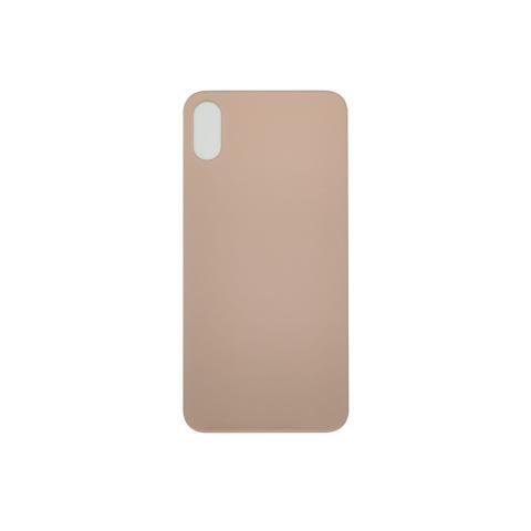 Back Glass For iPhone XS (Large Camera Hole) - Gold