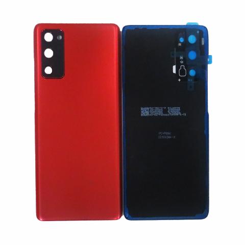 Back Glass for Samsung Galaxy S20 FE 4G/ 5G- Cloud Red