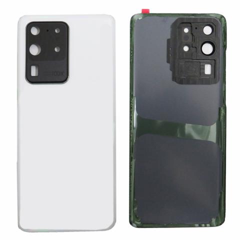 Back Glass for Samsung Galaxy S20 Ultra 5G - White