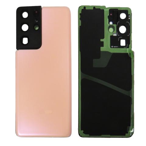 Back Glass for Samsung Galaxy S21 Ultra 5G- Phantom Pink