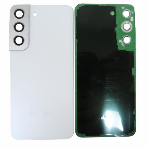 Back Glass for Samsung Galaxy S22 5G- Phantom White