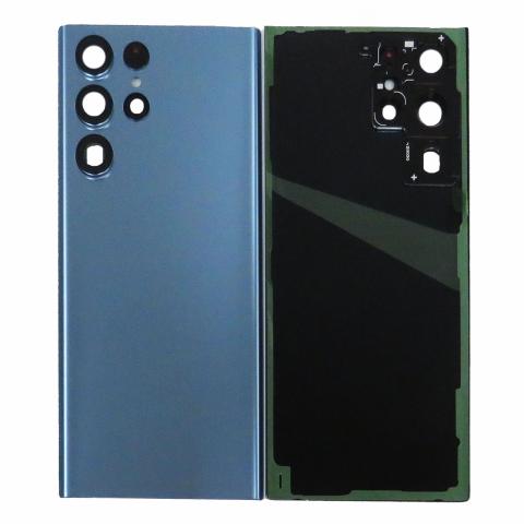 Back Glass for Samsung Galaxy S22 Ultra 5G- Sky Blue