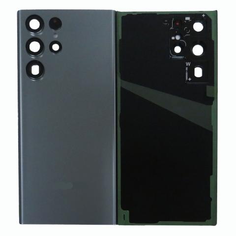 Back Glass for Samsung Galaxy S22 Ultra 5G- Graphite