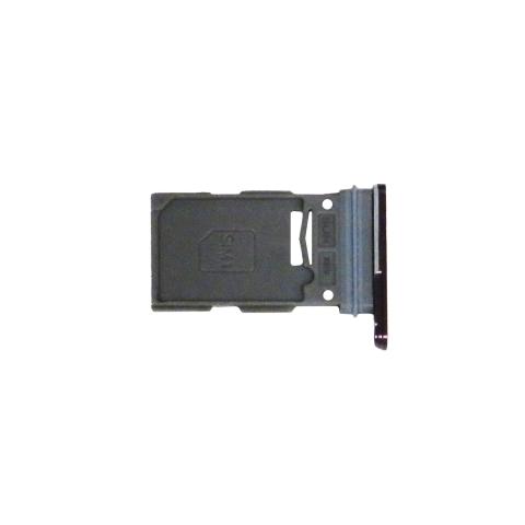 Single Sim Card Tray for Samsung Galaxy S22 Ultra 5G- Burgundy