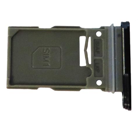 Single Sim Card Tray for Samsung Galaxy S23 Ultra 5G - Phantom Black
