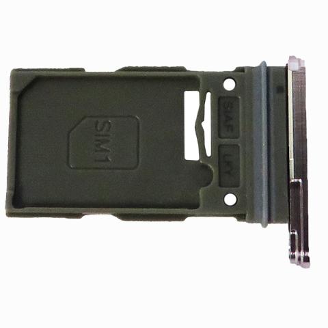 Single Sim Card Tray for Samsung Galaxy S23 5G, S23 Plus 5G - Lavender