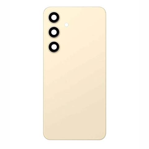 Back Glass for Samsung Galaxy S24 Plus 5G - Amber Yellow