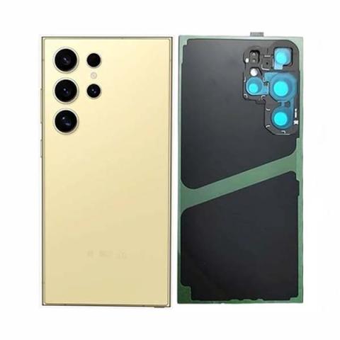 Back Glass for Samsung Galaxy S24 Ultra 5G - Titanium Yellow