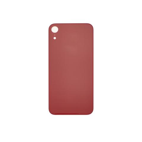 Back Glass For iPhone XR (Large Camera Hole) - Red