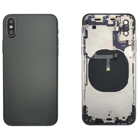 Back Housing W/ Small Parts Pre-Installed For iPhone XS - Space Gray