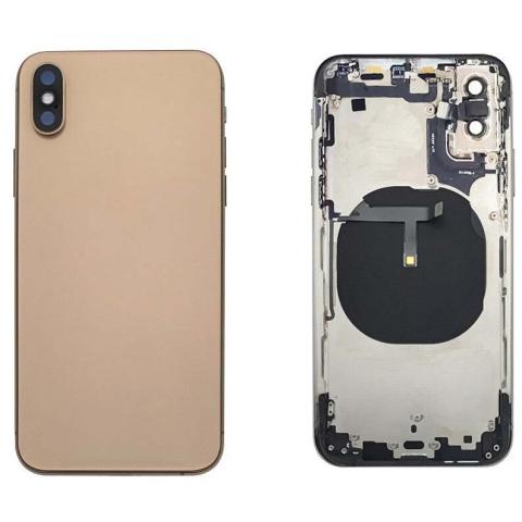 Back Housing W/ Small Parts Pre-Installed For iPhone XS - Gold