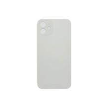 Back Glass For iPhone 12 Mini (Large Camera Hole) - White