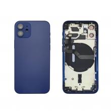 Back Housing W/ Small Parts Pre-Installed For iPhone 12 Mini - Blue