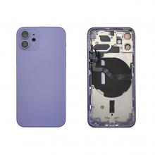 Back Housing W/ Small Parts Pre-Installed For iPhone 12 Mini - Purple