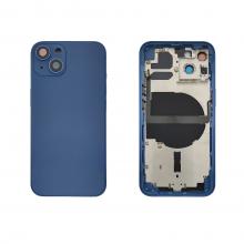 Back Housing W/ Small Parts Pre-Installed For iPhone 13-Blue