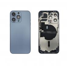 Back Housing W/ Small Parts Pre-Installed For iPhone 13 Pro-Sierra Blue