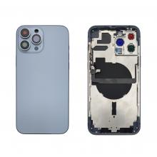 Back Housing W/ Small Parts Pre-Installed For iPhone 13 Pro Max-Sierra Blue
