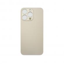 Back Glass For iPhone 13 Pro Max (Large Camera Hole) - Gold