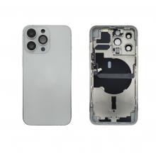 Back Housing W/ Small Parts Pre-Installed For iPhone 13 Pro-Silver
