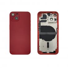 Back Housing W/ Small Parts Pre-Installed For iPhone 13-Red