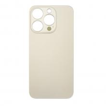 Back Glass For iPhone 14 Pro (Large Camera Hole) - Gold