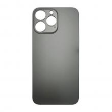 Back Glass For iPhone 14 Pro Max (Large Camera Hole) - Space Black