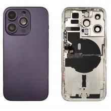 Back Housing W/ Small Parts Pre-Installed For iPhone 14 Pro- Deep Purple